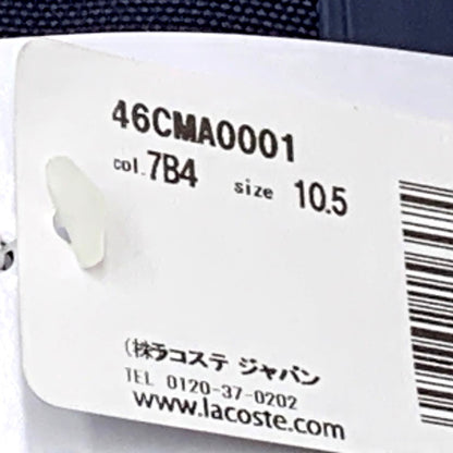 【中古美品】【メンズ】 LACOSTE ラコステ GRIPSHOT 46CMA0001 グリップショット スニーカー シューズ 靴 162-250219-as-13-izu サイズ：UK10.5/28.5cm カラー：NVY/DK GRN 万代Net店