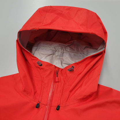 【中古美品】【メンズ】 mont-bell モンベル RAIN DANCER JACKET 1128618 レインダンサー ジャケット アウター 144-250219-as-01-izu サイズ：XL カラー：レッド 万代Net店