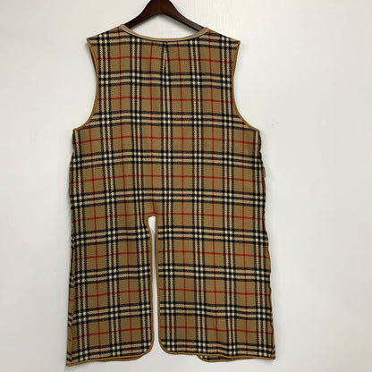 【中古品】【メンズ】 Burberrys バーバリーズ WOOL CHECK LINER BELTED SOUTIEN COLLAR COAT ウール チェックライナー ステンカラー コート ジャケット アウター 141-250221-ay-08-izu カラー：グリーン系 万代Net店