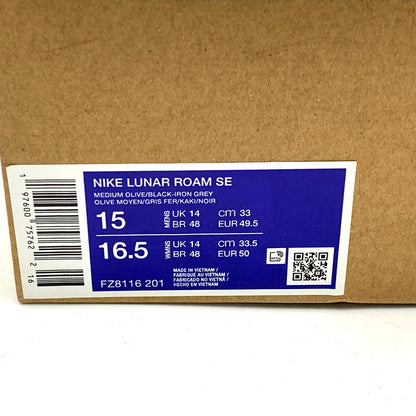 【中古品】【メンズ】 NIKE ナイキ LUNA ROAM SE FZ8116-201 ルナ ローム SE スニーカー シューズ 靴 160-250222-as-02-izu サイズ：33cm カラー：MEDIUM OLIVE/BLACK-IRON GREY 万代Net店