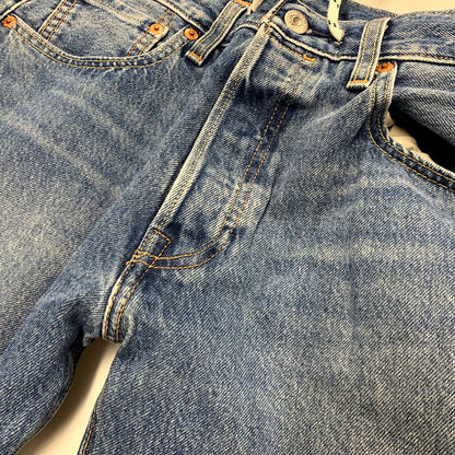 【中古品】【メンズ】 Levi's リーバイス JOGGER DENIM PANTS 501 80746-0000 ジョガー デニムパンツ ビッグE ジーンズ ボトムス 158-250222-as-11-izu サイズ：30×28 カラー：インディゴ 万代Net店