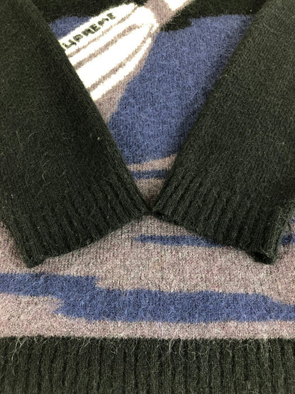 【中古品】【メンズ】 Supreme シュプリーム 22AW ROCKET SWEATER 22年 秋冬 ポケット セーター トップス 149-251107-rt-11-tag サイズ：XL カラー：ブラック 万代Net店