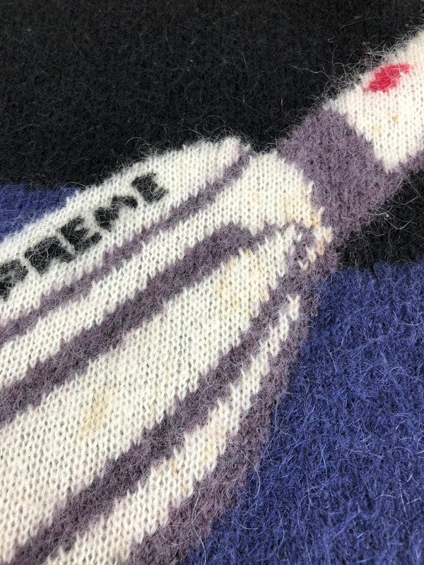 【中古品】【メンズ】 Supreme シュプリーム 22AW ROCKET SWEATER 22年 秋冬 ポケット セーター トップス 149-251107-rt-11-tag サイズ：XL カラー：ブラック 万代Net店