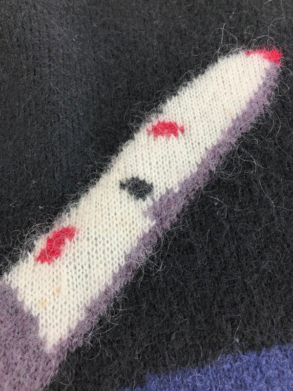 【中古品】【メンズ】 Supreme シュプリーム 22AW ROCKET SWEATER 22年 秋冬 ポケット セーター トップス 149-251107-rt-11-tag サイズ：XL カラー：ブラック 万代Net店