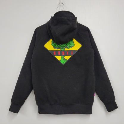 【中古品】【メンズ】 BOTH SIDES HOODED STADIUM JACKET ボスサイド フーデッド スタジアムジャケット スタジャン アウター 142-250224-as-04-izu サイズ：S カラー：ブラック 万代Net店
