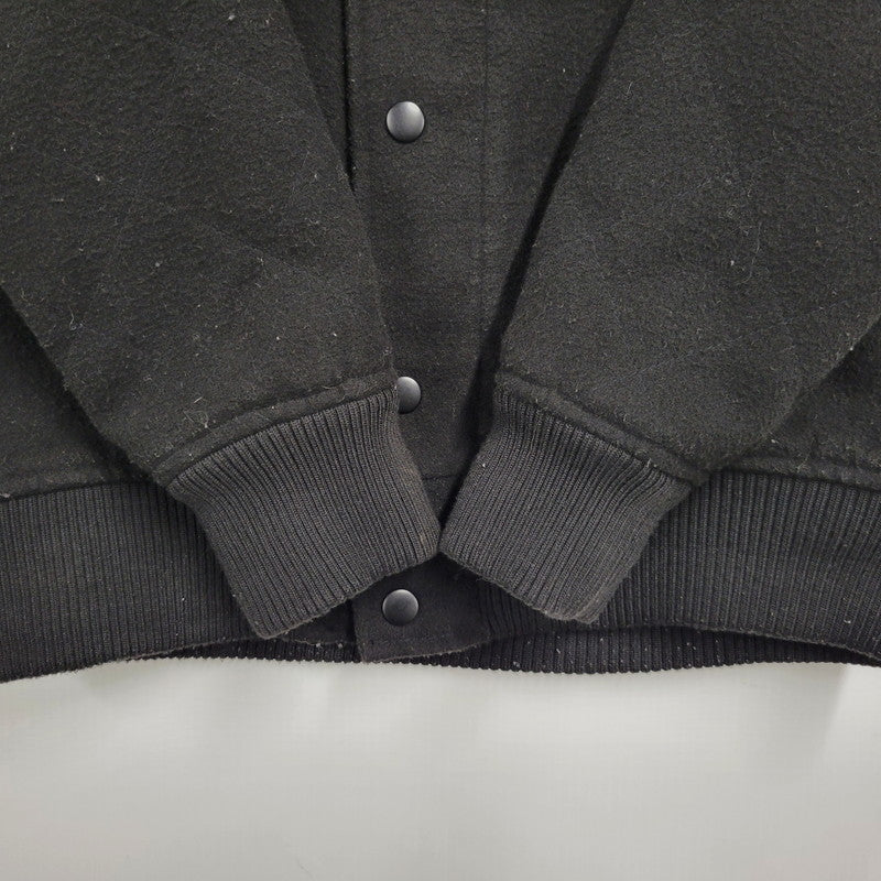 【中古品】【メンズ】 BOTH SIDES HOODED STADIUM JACKET ボスサイド フーデッド スタジアムジャケット スタジャン アウター 142-250224-as-04-izu サイズ：S カラー：ブラック 万代Net店