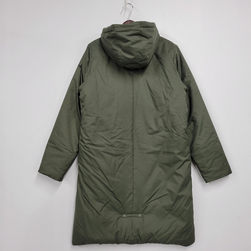 【中古品】【メンズ】  UNDER ARMOUR アンダーアーマー HOODED LONG COAT 1358831 フーデッド ロングコート ジャケット アウター 148-250224-as-05-izu サイズ：L カラー：グリーン 万代Net店