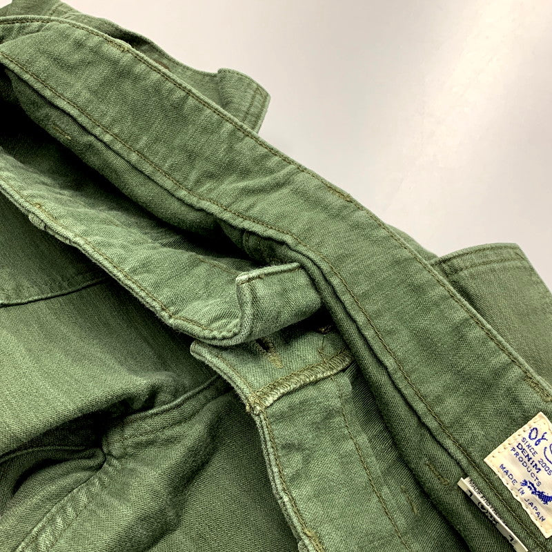 【中古品】【メンズ】 orSlow オアスロウ US ARMY FATIGUE PANTS ユーエス アーミー ファティーグパンツ ズボン ボトムス 151-250221-ay-17-izu サイズ：XL(4) カラー：グリーン 万代Net店