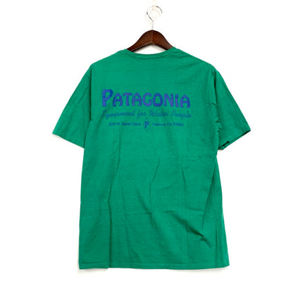 【中古美品】【メンズ】 patagonia パタゴニア ORGANIC COTTON WATER PEOPLE SS TEE 37734SP24 オーガニックコットン ウォーター ピープル ショートスリーブ Tシャツ 2024年製 半袖 トップス 144-250222-as-09-izu サイズ：S カラー：グリーン 万代Net店