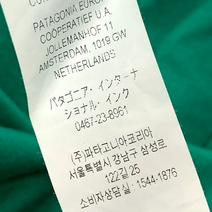 【中古美品】【メンズ】 patagonia パタゴニア ORGANIC COTTON WATER PEOPLE SS TEE 37734SP24 オーガニックコットン ウォーター ピープル ショートスリーブ Tシャツ 2024年製 半袖 トップス 144-250222-as-09-izu サイズ：S カラー：グリーン 万代Net店