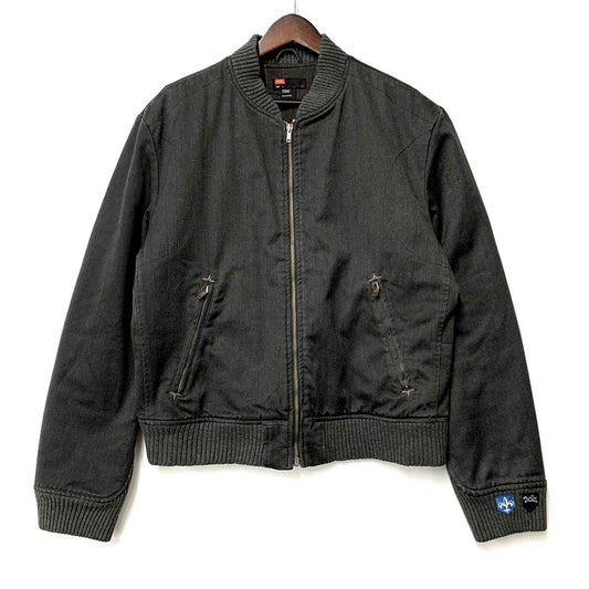 【中古品】【メンズ】 DIESEL ディーゼル ARCHIVE 00S BOMBER JACKET アーカイブ ボンバージャケット アウター 141-250222-as-23-izu サイズ：L カラー：グレー系 万代Net店