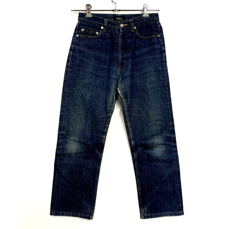 【中古品】【メンズ】 A.P.C. アーペーセー 日本製 DENIM PANTS デニムパンツ ズボン ボトムス 152-250227-ma-10-izu サイズ：28 カラー：青 万代Net店