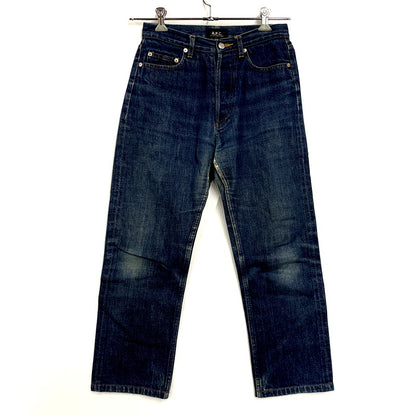 【中古品】【メンズ】 A.P.C. アーペーセー 日本製 DENIM PANTS デニムパンツ ズボン ボトムス 152-250227-ma-10-izu サイズ：28 カラー：青 万代Net店