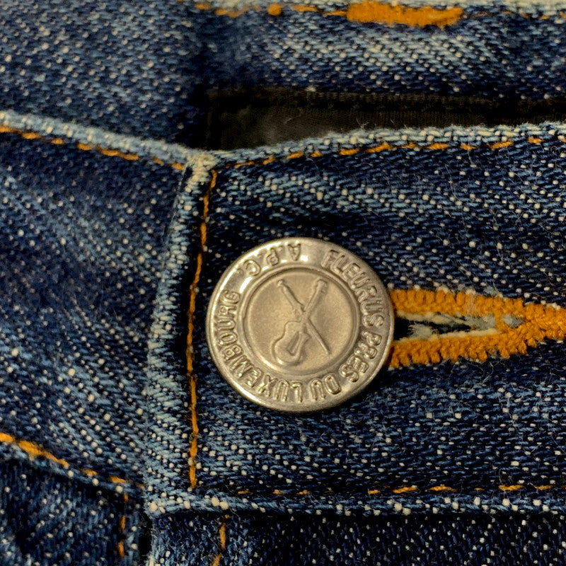 【中古品】【メンズ】 A.P.C. アーペーセー 日本製 DENIM PANTS デニムパンツ ズボン ボトムス 152-250227-ma-10-izu サイズ：28 カラー：青 万代Net店