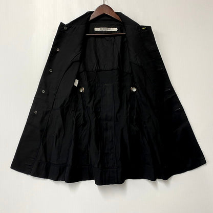 【中古品】【レディース】 DIRK BIKKEMBERGS ダークビッケンバーグ BELTED COAT ベルテッドコート イタリア製 アウター 168-250223-as-15-izu サイズ：46 カラー：ブラック 万代Net店