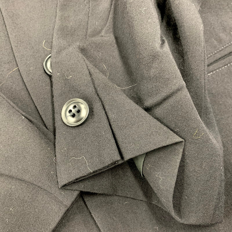 【現状渡し品】【メンズ】 Y’S FOR MEN WORKSHOP ワイズフォーメンワークショップ 90S WOOL TAILORED JACKET WE-J26-106 ウール テーラードジャケット アウター 140-250222-as-27-izu カラー：ブラック 万代Net店