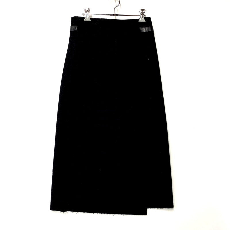 【中古品】【レディース】 tricot COMME des GARCONS トリココムデギャルソン 90S WOOL LONG SKIRT TS-040300 AD1998 ウール ロングスカート 168-250222-as-30-izu カラー：ブラック 万代Net店