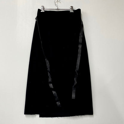 【中古品】【レディース】 tricot COMME des GARCONS トリココムデギャルソン 90S WOOL LONG SKIRT TS-040300 AD1998 ウール ロングスカート 168-250222-as-30-izu カラー：ブラック 万代Net店