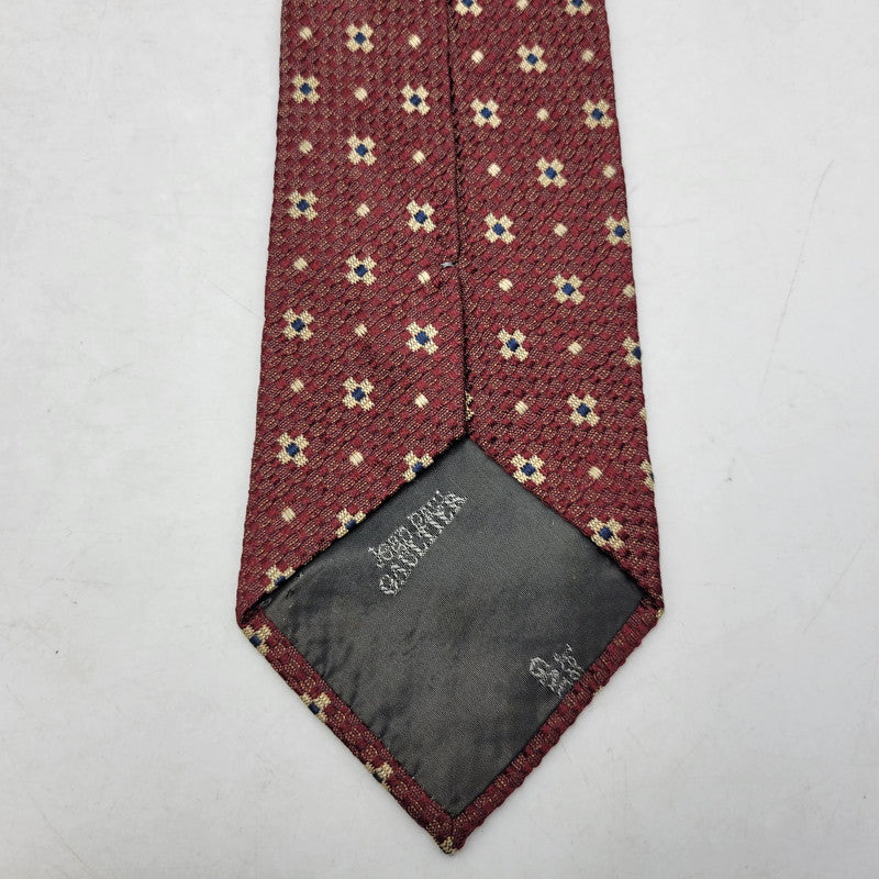 【中古品】【メンズ】 SILK NECKTIE シルクネクタイ 小物 208-250222-as-34-izu カラー：レッド系 万代Net店