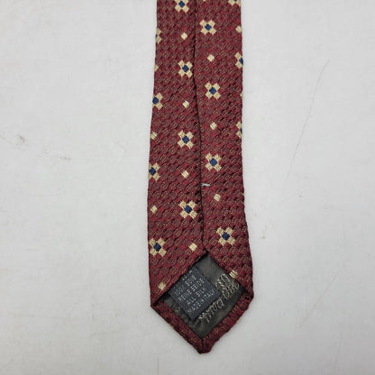 【中古品】【メンズ】 SILK NECKTIE シルクネクタイ 小物 208-250222-as-34-izu カラー：レッド系 万代Net店