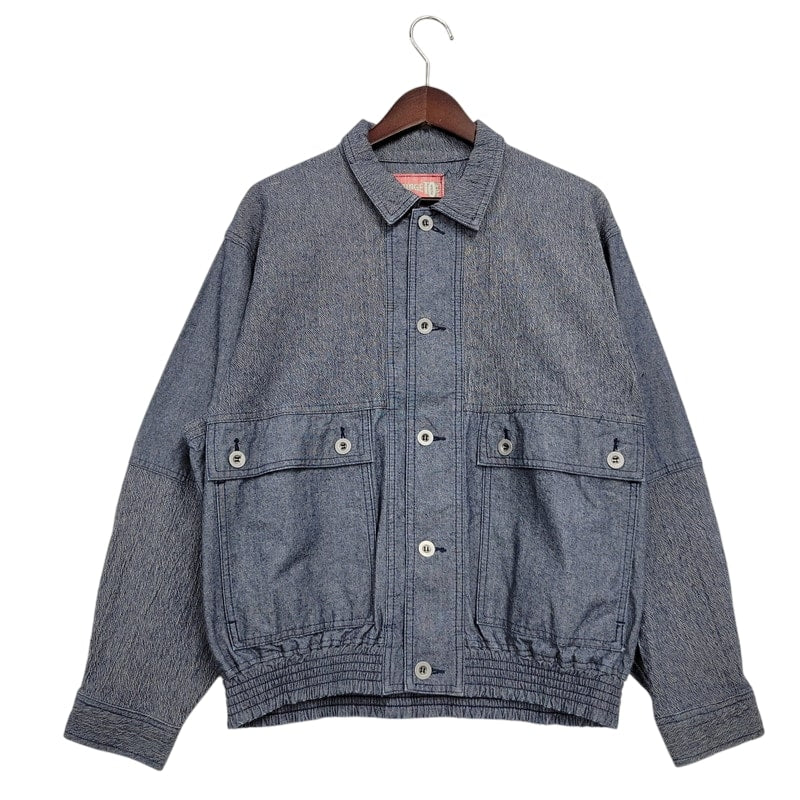 【中古品】【メンズ】  A BRIDGE TO THE SEVEN SEAS DESIGN JACKET デザインジャケット アウター 146-250224-as-08-izu カラー：ブルー 万代Net店