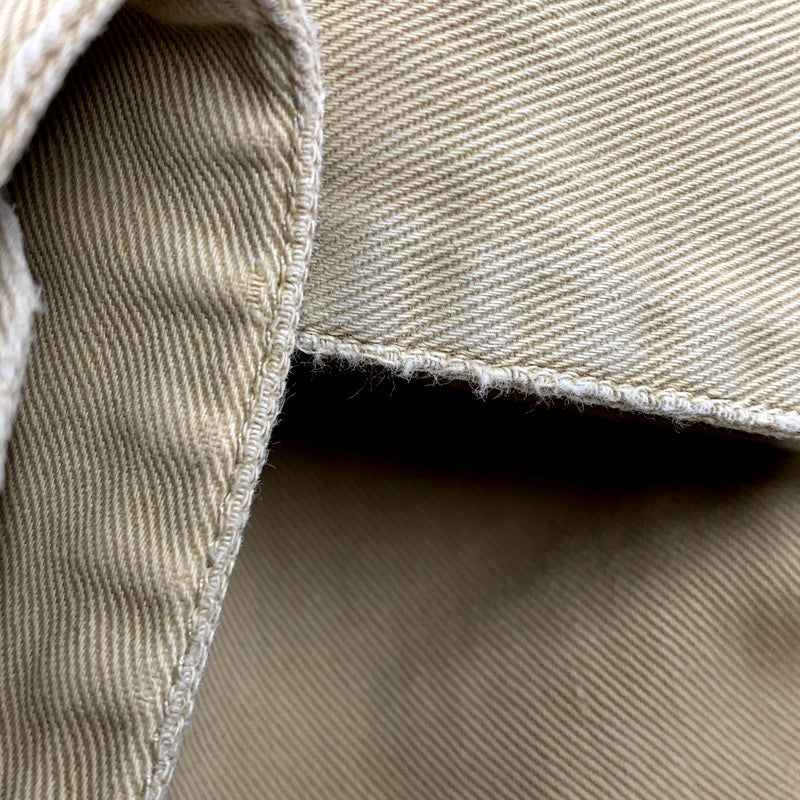 【中古品】【メンズ】 BRONZE AGE ブロンズエイジ 80S WORK SHIRT ワークシャツ USA製 長袖 トップス 146-250222-as-26-izu サイズ：L カラー：ベージュ 万代Net店