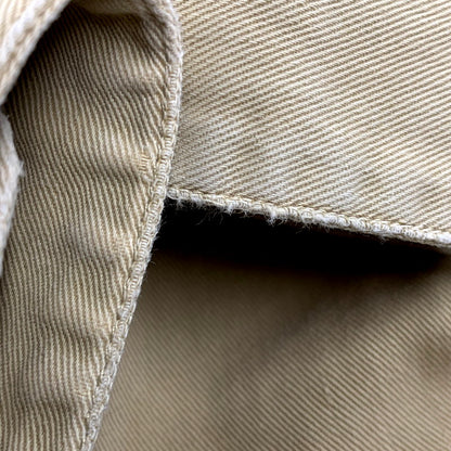 【中古品】【メンズ】 BRONZE AGE ブロンズエイジ 80S WORK SHIRT ワークシャツ USA製 長袖 トップス 146-250222-as-26-izu サイズ：L カラー：ベージュ 万代Net店