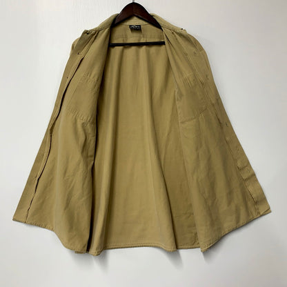 【中古品】【メンズ】 BRONZE AGE ブロンズエイジ 80S WORK SHIRT ワークシャツ USA製 長袖 トップス 146-250222-as-26-izu サイズ：L カラー：ベージュ 万代Net店