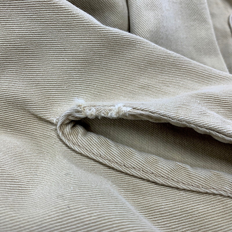 【中古品】【メンズ】 BRONZE AGE ブロンズエイジ 80S WORK SHIRT ワークシャツ USA製 長袖 トップス 146-250222-as-26-izu サイズ：L カラー：ベージュ 万代Net店