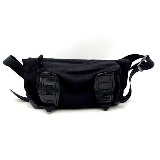 【中古品】【メンズ】 PORTER ポーター WILDERNESS CYCLE MESSENGER BAG ウィルダネスサイクル メッセンジャーバッグ 鞄 カバン ショルダーバッグ 188-250718-ma-22-izu カラー：黒 万代Net店