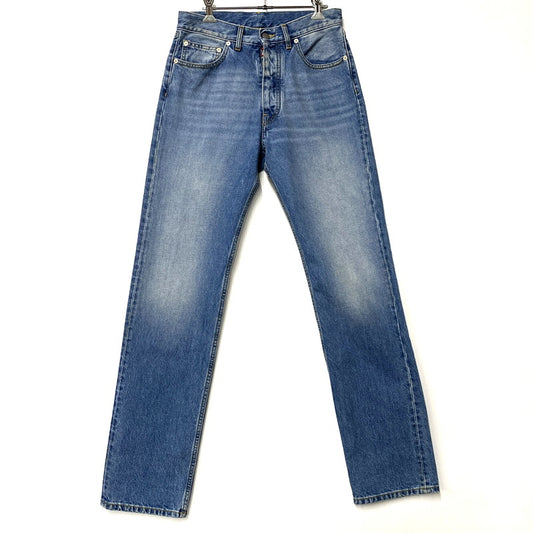 【中古品】【メンズ】 MAISON MARGIELA メゾンマルジェラ STRAIGHT SLIM JEANS SI1LA0001 ストレート スリム ジーンズ デニムパンツ ボトムス 152-250223-as-21-izu サイズ：29 カラー：ライトインディゴ 万代Net店