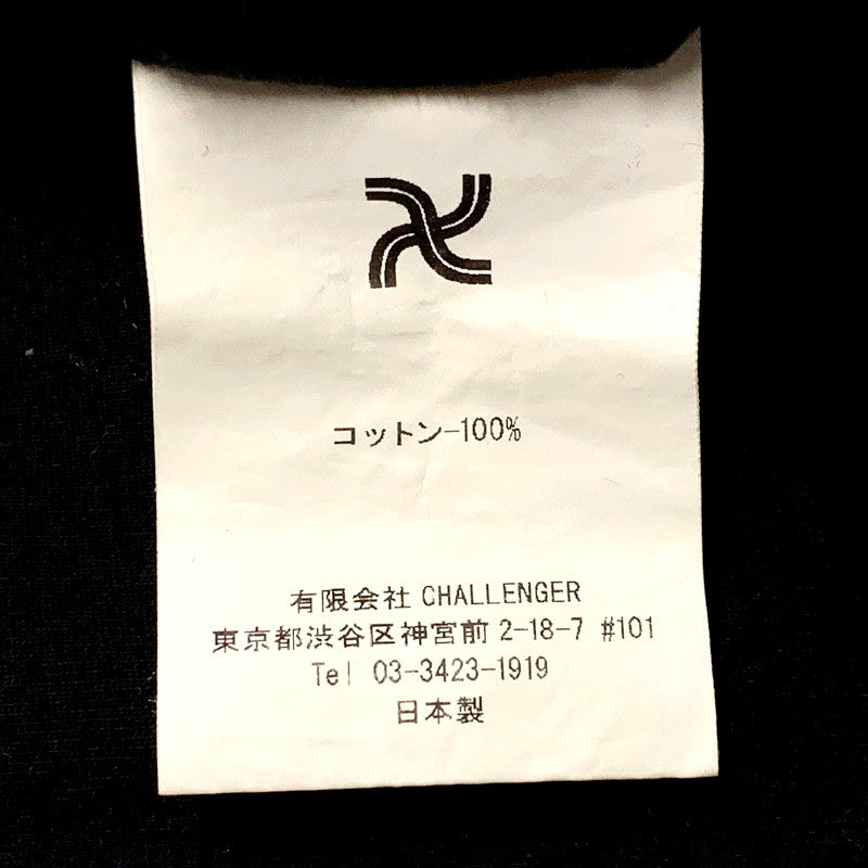 【中古品】【メンズ】 CHALLENGER チャレンジャー RECORDS SS TEE レコード ショートスリーブ Tシャツ 半袖 トップス 142-250301-as-23-izu サイズ：L カラー：ブラック 万代Net店