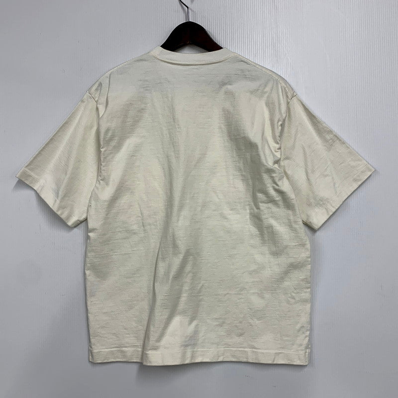 【中古品】【メンズ】  AURALEE オーラリー STAND-UP TEE A6ST01SU スタンドアップTシャツ 半袖 トップス 140-250226-as-03-izu サイズ：3 カラー：ホワイト 万代Net店