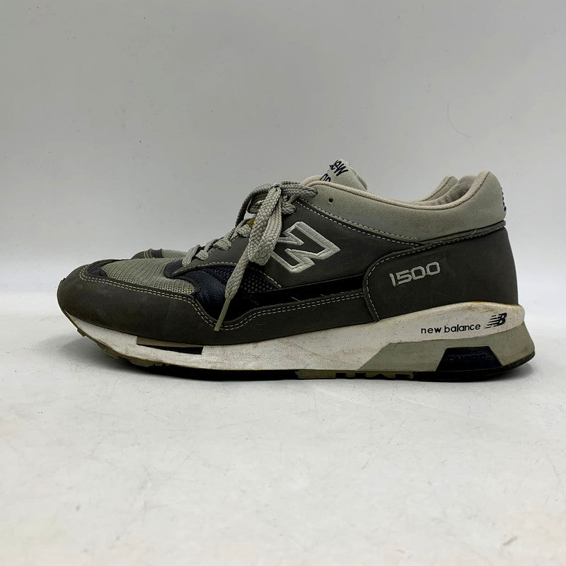 【中古品】【メンズ】 NEW BALANCE ニューバランス 1500 ENGLAND M1500UKG スニーカー シューズ 靴 163-250224-as-30-izu サイズ：UK8.5 カラー：グレー 万代Net店