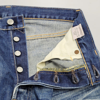 【中古品】【メンズ】 Levi's リーバイス 刻印J09A 2004年製 BIG-E 00S 55501 DENIM PANTS 00年代 デニムパンツ ズボン ボトムス 157-250224-ma-09-izu サイズ：W34 カラー：インディゴ 万代Net店