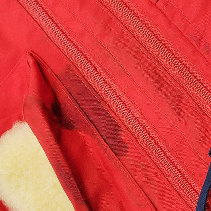 【現状渡し品】【メンズ】 Columbia コロンビア 80S FISHING VEST 80年代 フィッシングベスト トップス 144-250224-ma-05-izu サイズ：M カラー：赤 万代Net店