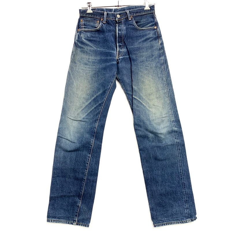 【中古品】【メンズ】 Levi's リーバイス 刻印J09A 日本製 2002年製 BIG-E 00S 55501 DENIM PANTS 00年代 55501 デニムパンツ ズボン ボトムス 157-250223-ma-04-izu サイズ：W33 カラー：インディゴ 万代Net店