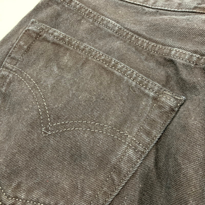 【中古品】【メンズ】 Levi's リーバイス 501-0660 刻印552 1995年製 USA製 後染め SMALL-E 90S 501 BLACK DENIM PANTS 90年代 501 ブラックデニムパンツ ズボン ボトムス 157-250223-ma-10-izu サイズ：31×34 カラー：黒 万代Net店