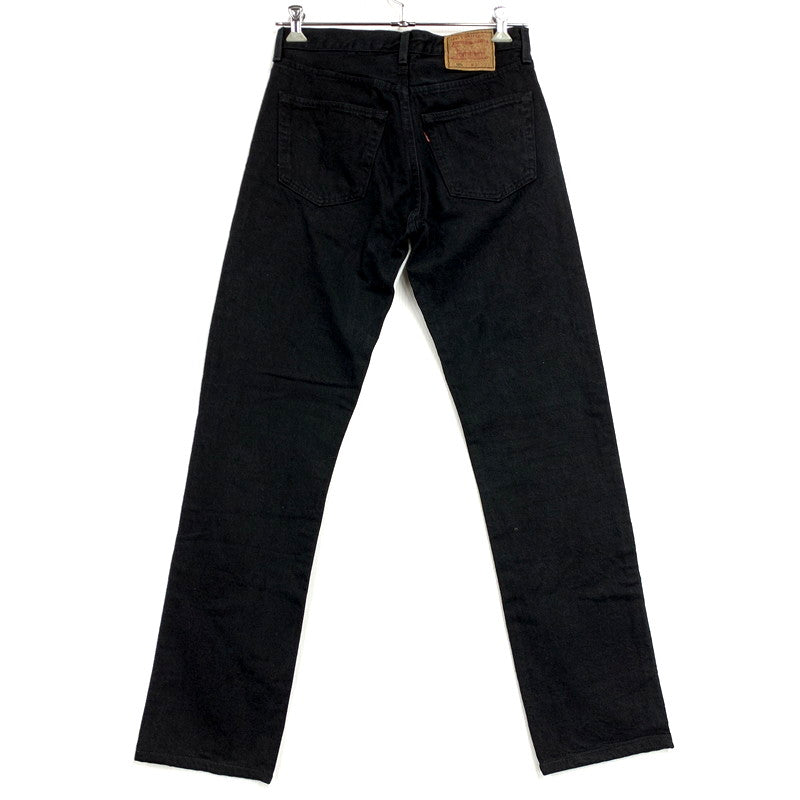 【中古品】【メンズ】 Levi's リーバイス 501-0660 刻印552 1995年製 USA製 後染め SMALL-E 90S 501 BLACK DENIM PANTS 90年代 501 ブラックデニムパンツ ズボン ボトムス 157-250223-ma-10-izu サイズ：31×34 カラー：黒 万代Net店