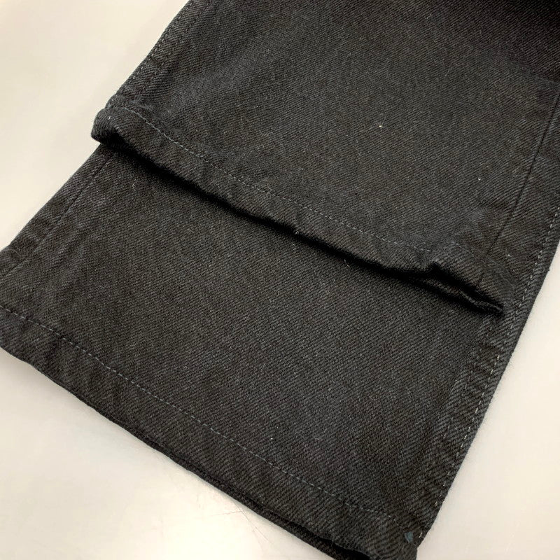 【中古品】【メンズ】 Levi's リーバイス 501-0660 刻印552 1995年製 USA製 後染め SMALL-E 90S 501 BLACK DENIM PANTS 90年代 501 ブラックデニムパンツ ズボン ボトムス 157-250223-ma-10-izu サイズ：31×34 カラー：黒 万代Net店