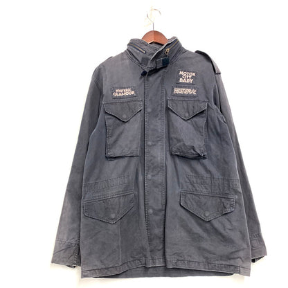 【現状渡し品】【メンズ】  OLD HYSTERIC GLAMOUR オールドヒステリックグラマー 90S M-65 FIELD JACKET フィールドジャケット アウター 長袖 140-250223-ma-06-izu サイズ：不明 カラー：チャコールグレー系 万代Net店