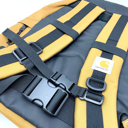 【中古美品】【メンズ】 Carhartt カーハート WIP ダブリューアイピー I006288 KICKFLIP BACKPACK キックフリップバックパック 鞄 カバン リュック 188-250223-ma-12-izu カラー：茶系 万代Net店