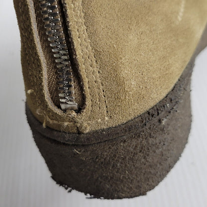 【中古品】【メンズ】 hobo ホーボー × SANDERS サンダース SUEDE CURLING BOOTS 9926LDS スエード カーリング ブーツ シューズ 靴 164-250223-as-03-izu サイズ：7.5 カラー：ベージュ 万代Net店