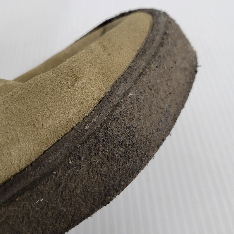 【中古品】【メンズ】 hobo ホーボー × SANDERS サンダース SUEDE CURLING BOOTS 9926LDS スエード カーリング ブーツ シューズ 靴 164-250223-as-03-izu サイズ：7.5 カラー：ベージュ 万代Net店