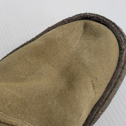 【中古品】【メンズ】 hobo ホーボー × SANDERS サンダース SUEDE CURLING BOOTS 9926LDS スエード カーリング ブーツ シューズ 靴 164-250223-as-03-izu サイズ：7.5 カラー：ベージュ 万代Net店