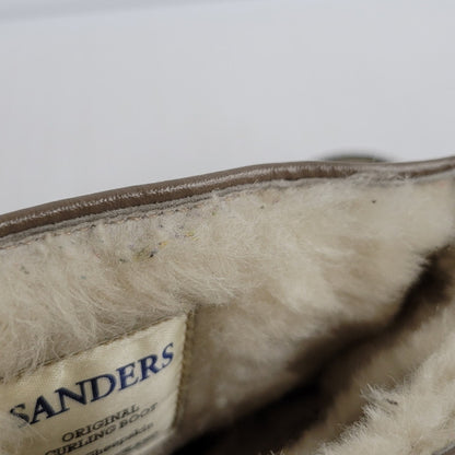 【中古品】【メンズ】 hobo ホーボー × SANDERS サンダース SUEDE CURLING BOOTS 9926LDS スエード カーリング ブーツ シューズ 靴 164-250223-as-03-izu サイズ：7.5 カラー：ベージュ 万代Net店