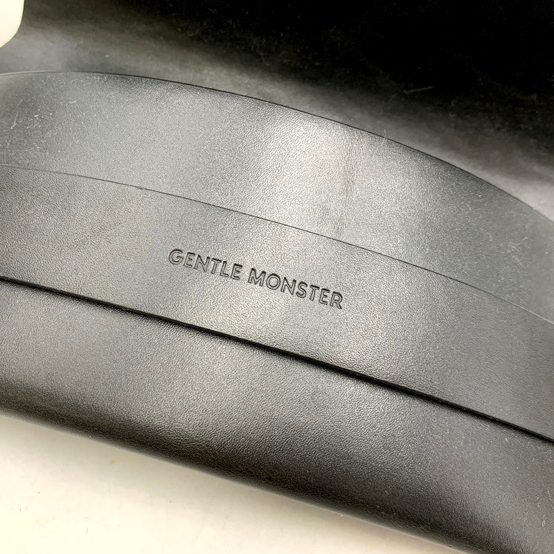 【中古品】【メンズ】  GENTLE MONSTER ジェントルモンスター PIETA SUNGLASSES ピエタ サングラス 眼鏡 アイウェア 服飾雑貨 203-250223-ma-18-izu サイズ：50□26-146 カラー：フレーム：黒 レンズ：紫系 万代Net店