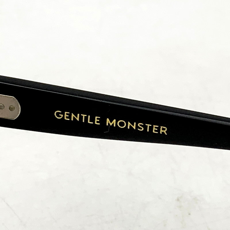 【中古品】【メンズ】  GENTLE MONSTER ジェントルモンスター PIETA SUNGLASSES ピエタ サングラス 眼鏡 アイウェア 服飾雑貨 203-250223-ma-18-izu サイズ：50□26-146 カラー：フレーム：黒 レンズ：紫系 万代Net店