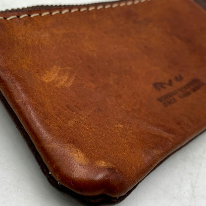 【中古品】【メンズ】  RYU リュウ LEATHER COIN CASE レザーコインケース 財布 ウォレット 小物 201-250224-ma-14-izu カラー：ブラウン 万代Net店