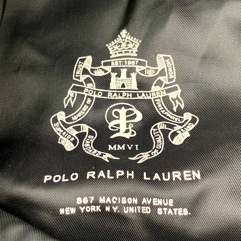 【中古品】【メンズ/レディース】 POLO RALPH LAUREN ポロ・ラルフローレン 90S WOOL STRIPE CASKET 90年代 ウールストライプキャスケット 帽子 服飾雑貨 185-250224-ma-10-izu サイズ：L/XL カラー：黒 万代Net店